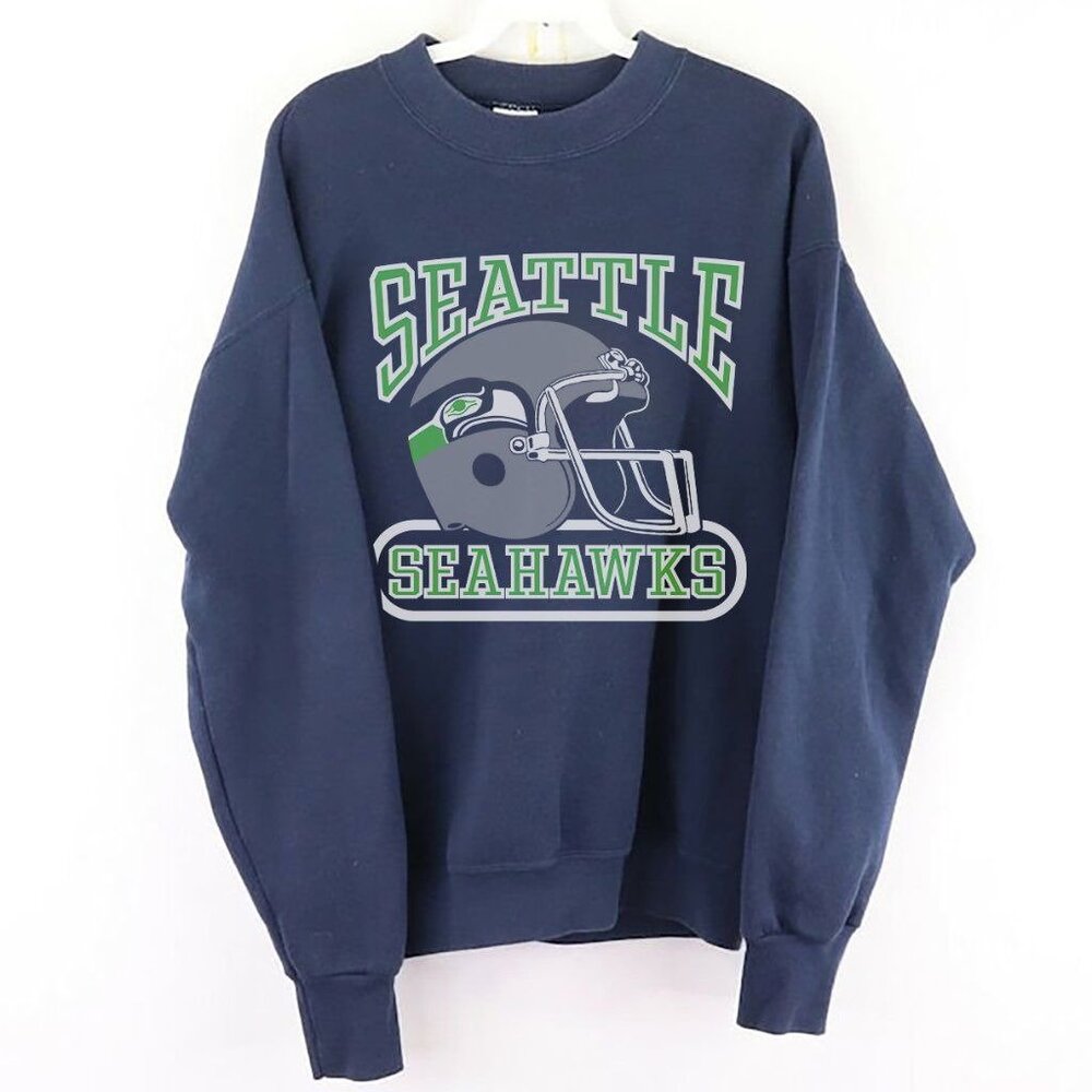 Vintage Seattle Seahawks Football Sweatshirt Nfl Seattle Seahawks Shirt Tee